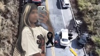 Influencer Alana muere tras choque en persecución policíaca; le encuentran más de 130 kilos de droga