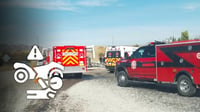 Mujer muere tras derrapar en una motocicleta en camino de terracería en Durango