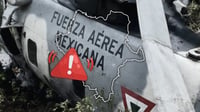 Aeronave militar se desploma en la sierra de Durango; reportan al menos un lesionado 
