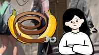 De therians y farmear aura, ahora captan a jóvenes paseando plátanos como mascotas | VIDEO