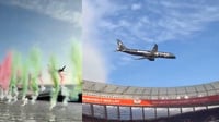 ¿Dos aviones casi se estrellan en un estadio? Este es el contexto