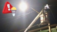 Aseguran que fallas en luminarias de la ciudad de Durango se van a reponer; apuestan por tecnología LED