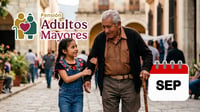 ¡Ya está aquí! Publican calendario OFICIAL de Pensión para Adultos Mayores de septiembre 2026
