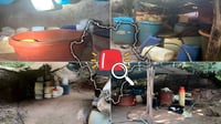 Inhabilitan laboratorio clandestino en Tamazula; aseguran más de 300 litros y 75 kilos de sustancias