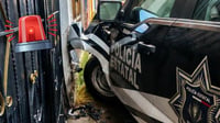 Choque entre Policía Estatal y auto particular deja lesionados en el Benito Juárez