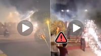 Reportan 4 heridos tras accidente con pirotecnia en festejos patrios | VIDEO