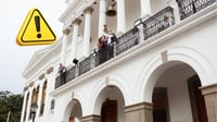 Menor vestido de Juan Escutia es lanzado desde un balcón en Jalisco: El VIDEO del momento