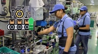 Industria manufacturera aumenta producción y salarios, pero contratación de personal se congela