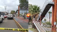 Mujer muere tras desvanecerse en puente peatonal de Domingo Arrieta; iba rumbo a su trabajo