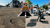 Atención a baches de Durango en tiempo de lluvias, es provisional: Regidora