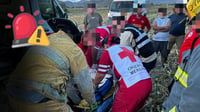 Hombre pierde una pierna tras sufrir accidente cuando operaba una máquina agrícola