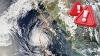 Huracán Polo se acerca a Baja California Sur: prevén que cruce la península este lunes