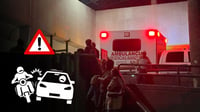 Motociclista está grave tras chocar con camioneta cerca de Praxedis