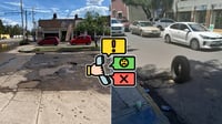 Cuestiona la calidad de la pavimentación y bacheo en el municipio de Durango