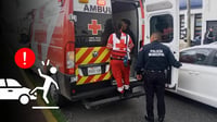 Camión de la ruta Encinos atropella a adulto mayor; víctima es traslada al ISSSTE