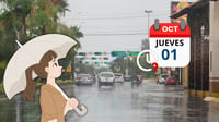 ¿A qué hora inician las lluvias fuertes en Durango este jueves? El pronóstico de HOY 1 de octubre