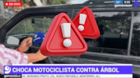 Así fue el momento exacto en que una reportera fue atropellada en vivo | VIVO