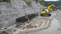 Obra de la Presa Tunal II, con avance global del 17%