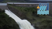 Disminuye extracción de la presa Guadalupe Victoria, pero mantienen alerta por lluvias