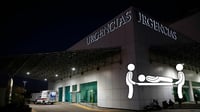 Hombre está grave tras caer a un barranco junto con su motocicleta en Canelas