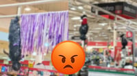 Decoración de Halloween en Soriana desata indignación de madre buscadora en Durango