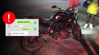 Ofrecían en WhatsApp motocicleta robada en Durango; hay dos detenidos