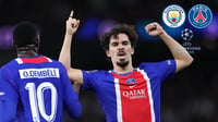 Champions League: PSG aplasta 2-4 al Manchester City en una noche histórica dentro del Etihad