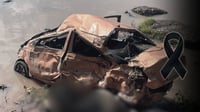 Hombre muere tras volcar hacia barranco en carretera Rodeo-Nazas; uno más quedó lesionado