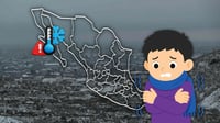 Frente frío 3 se aproxima a México y dejará heladas en estos estados del 23 al 25 de octubre