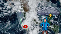 ¿Vance tocará tierra en México? Pronóstico acerca sus remanentes a Mazatlán