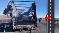 Inseguridad en carreteras ha dejado 10 unidades incendiadas en dos años