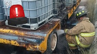 Controlan incendio de plataforma en la carretera a México
