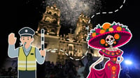 ¡Atentos! Estas calles cerrarán por desfile de Día de Muertos en Durango HOY viernes 30 de octubre