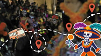 Por desfile de Día de Muertos en Durango, estas rutas de transporte cambiarán HOY 30 de octubre
