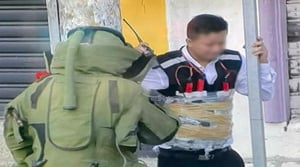 Colocan chaleco con explosivos a guardia de una joyería; ocurrió en Ecuador