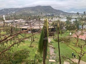 Los daños del huracán Otis en Acapulco, Guerrero