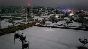Postales que nos deja el Frente Frío 11 en Durango