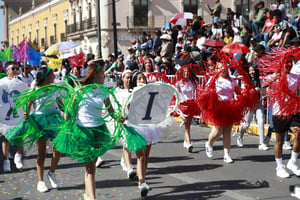 Así se vivió el desfile cívico militar por el 114 Aniversario de la Revolución Mexicana