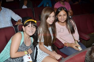Daniela, Camila y Melissa.