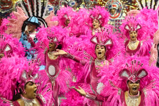 Sábado de carnaval en Sao Paulo