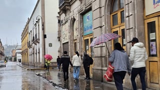 Continúan las lluvias en la ciudad de Durango.