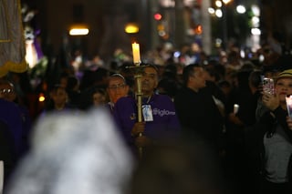 Realizan la Procesión del Silencio por las calles de Durango