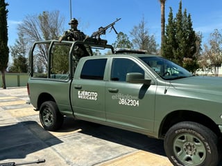 Elementos de la Sedena y la Guardia Nacional realizaron una breve demostración de sus actividades.