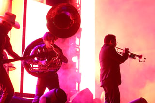 Una vez más, Nortec Bostich + Fussible hizo bailar a Durango en un concierto que cerró el Festival Revueltas 2024