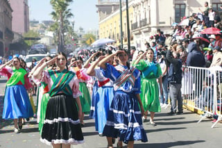 Así se vivió el desfile cívico militar por el 114 Aniversario de la Revolución Mexicana