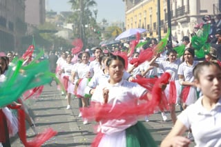 Así se vivió el desfile cívico militar por el 114 Aniversario de la Revolución Mexicana