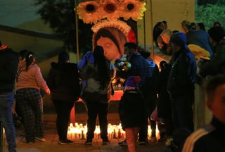 Cientos de duranguenses se congregaron en el Santuario de Nuestra Señora de Guadalupe para las tradicionales mañanitas a la Virgen de Guadalupe