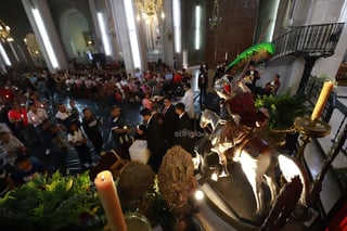 Duranguenses veneran a San Jorge Bendito Duranguenses veneran a San Jorge Bendito
