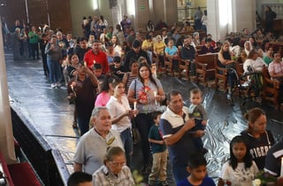 Duranguenses veneran a San Jorge Bendito Duranguenses veneran a San Jorge Bendito