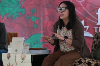 La escritora visitó Durango este fin de semana para presentar este libro como parte de las primeras actividades de la Feria Duranguense del Libro 2025.